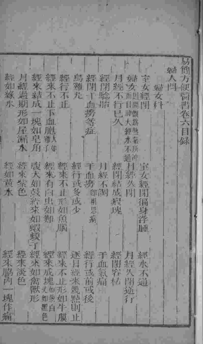 易简方便医书  卷6